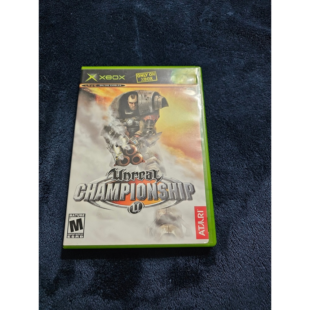 Unreal Championship Original Xbox Game Atari Epic Games CIB Complete
